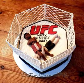 UFC fighting ring
