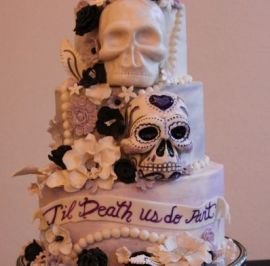 Till Death us do part & sugar skulls