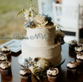 Rustic wrapped buttercream